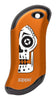 Front of Sugar Skull: Orange HeatBank® 9s Rechargeable Hand Warmer