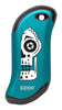 Front of Sugar Skull: Blue HeatBank® 9s Rechargeable Hand Warmer
