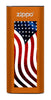 Orange American Flag: HeatBank® 3-Hour Rechargeable Hand Warmer