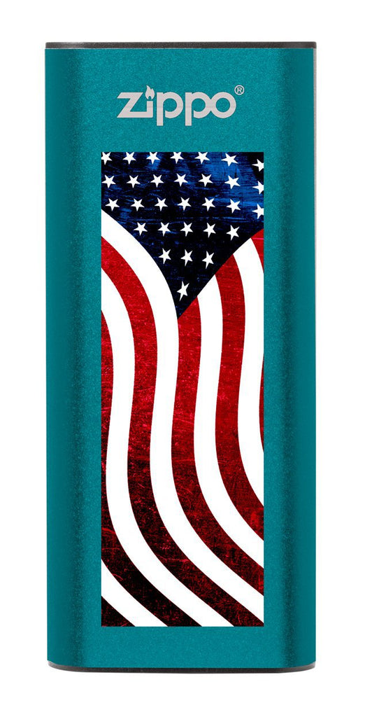 Blue American Flag: HeatBank® 3-Hour Rechargeable Hand Warmer