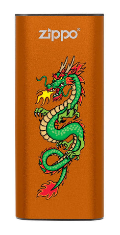 Front of Chinese Dragon: Orange HeatBank® 3-Hour Rechargeable Hand Warmer