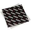 Black Zippo gift wrap laying on packaging