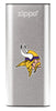 NFL Minnesota Vikings: HeatBank 3-Hour Rechargeable Hand Warmer front silver