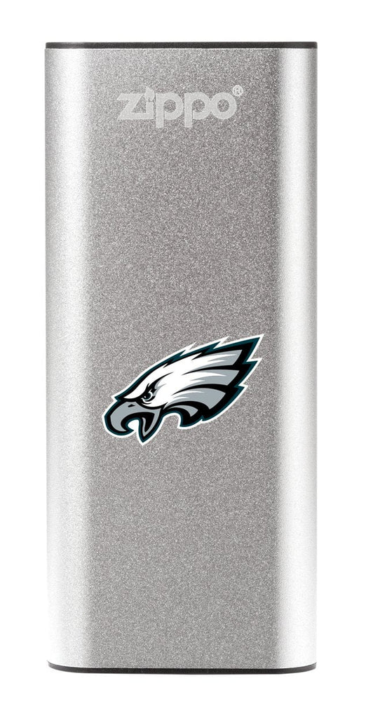 Silver NFL Philadelphia Eagles: HeatBank 3-Hour Rechargeable Hand Warmer