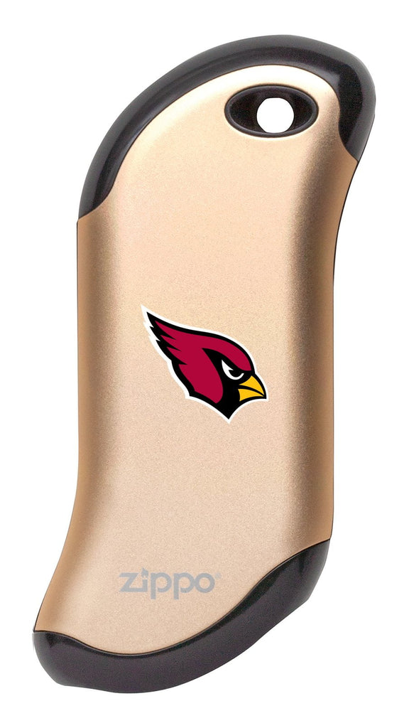 Front of champagne NFL Arizona Cardinals: HeatBank 9s Rechargeable Hand Warmer