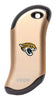 Front of champagne NFL Jacksonville Jaguars: HeatBank 9s Rechargeable Hand Warmer