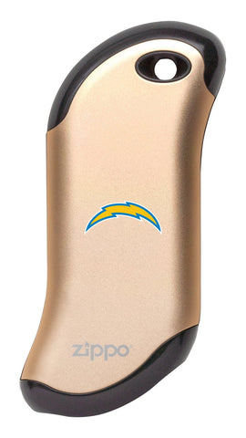 Champagne NFL Los Angeles Chargers: HeatBank 9s Rechargeable Hand Warmer
