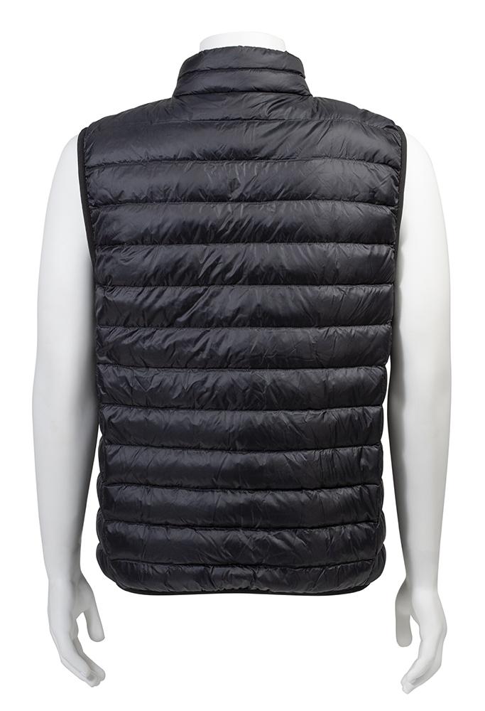 Back of Zippo Men's Packable Down Vest