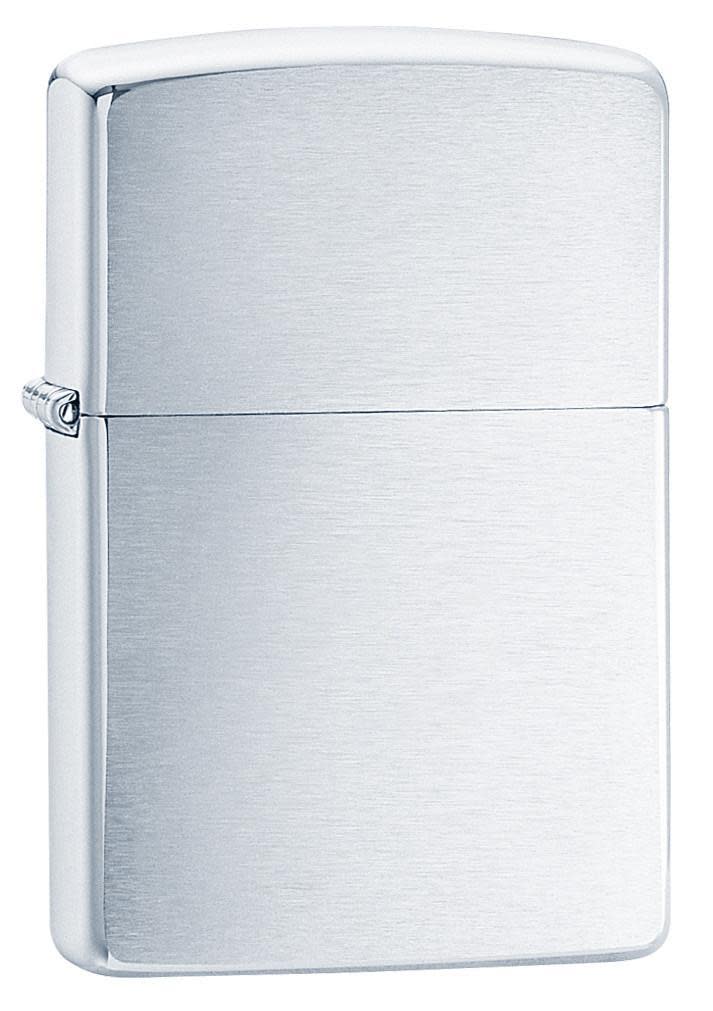 Armor® Brushed Chrome Windproof Lighter