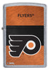 Front of NHL® Philadelphia Flyers Street Chrome™ Windproof Lighter