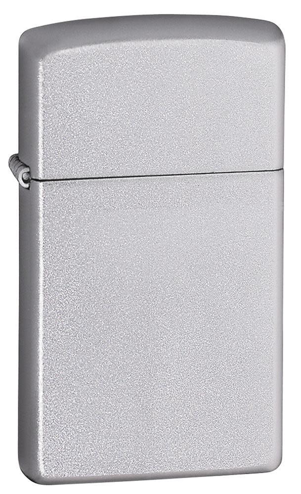 Slim® Satin Chrome Lighter | Zippo USA