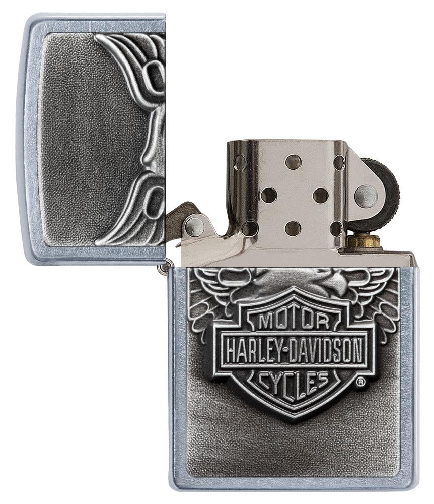 Harley-Davidson® Eagle Emblem Chrome Lighter | Zippo USA