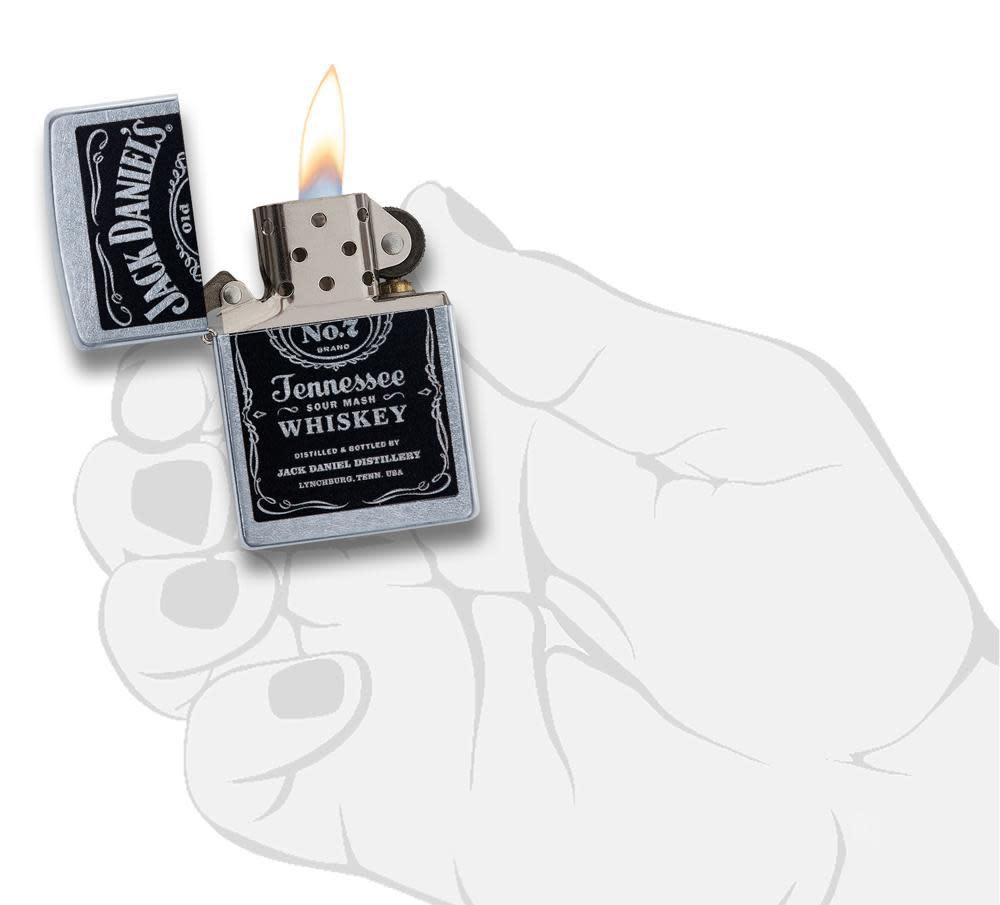 Jack Daniel's® Vintage Chrome Windproof Lighter | Zippo USA
