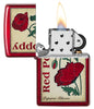 Poppy Design open and lit