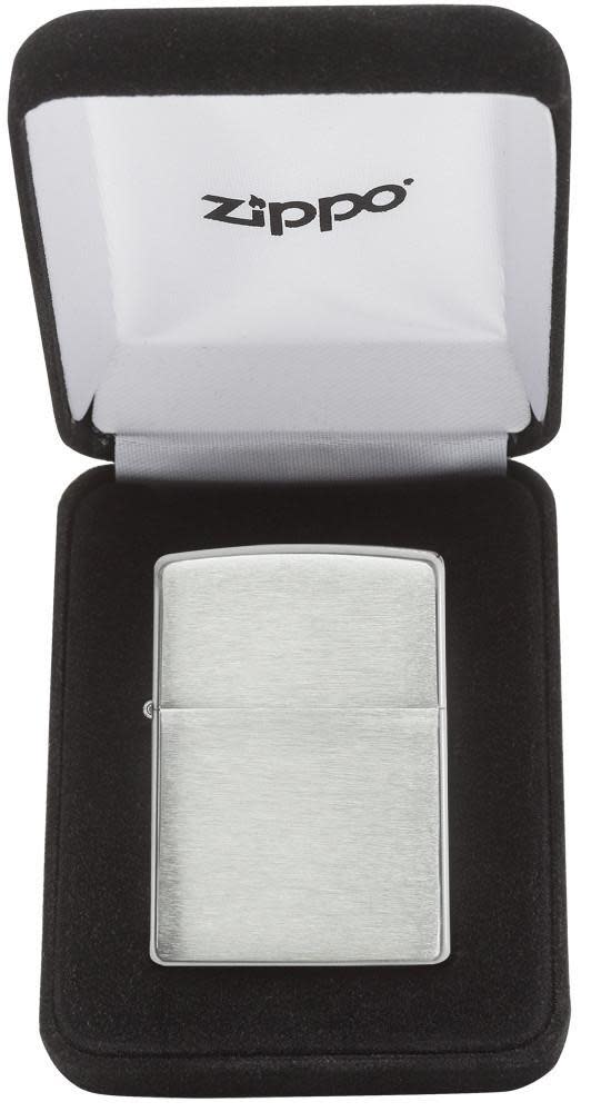 Armor® Brushed Sterling Silver Windproof Lighter | Zippo USA