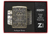 Armor® Antique Brass Book of the Dead in its luxury packaging