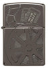Front shot of Celebrating Movies Armor® Black Ice® Windproof Lighter.