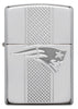Front of NFL New England Patriots Deep Carve Collectible Windproof Lighter