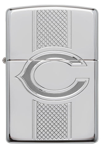 Front of NFL Chicago Bears Deep Carve Collectible Windproof Lighter
