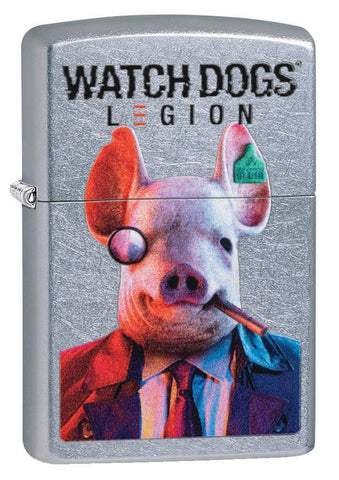 Watch Dogs®: Legion Logo lighter, front view