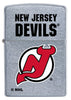 Front of NHL New Jersey Devils Street Chrome™ Windproof Lighter