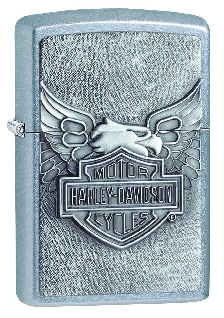 Harley-Davidson® Eagle Emblem Chrome Lighter | Zippo USA
