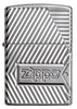 Front viewof Zippo Bolts Design Windproof Lighter
