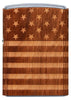 Front shot of WOODCHUCK USA American Flag Wrap Windproof Lighter