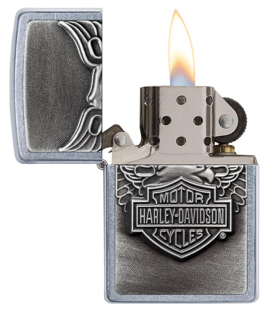 Harley-Davidson® Eagle Emblem Chrome Lighter | Zippo USA