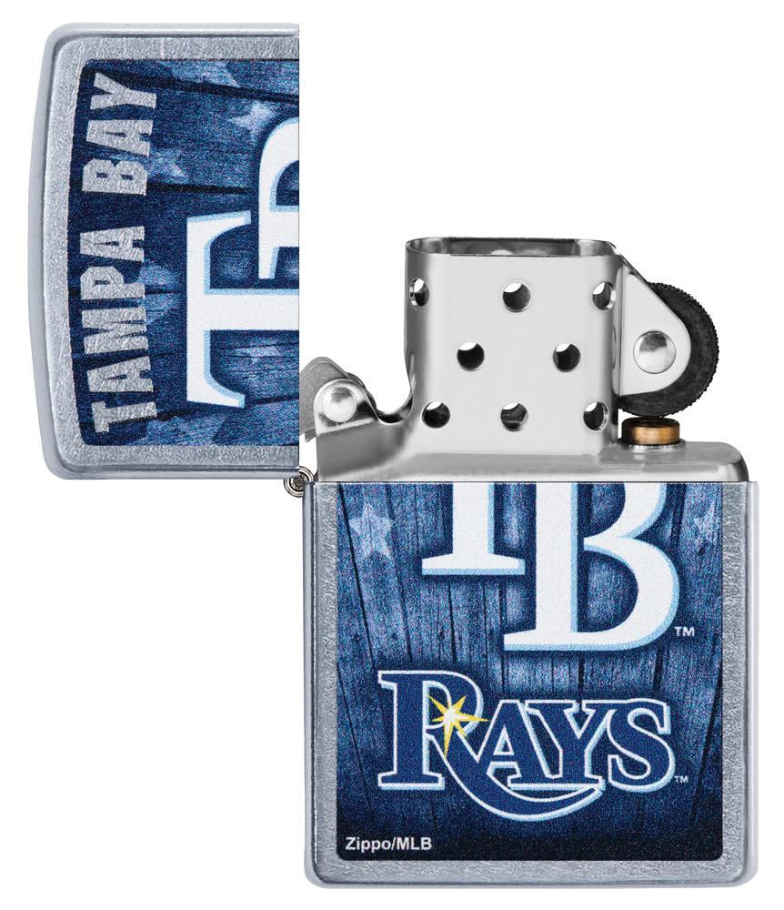 MLB®  Tampa Bay Rays™ with its lid open and unlit