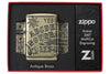 Armor® Antique Brass Ouija Board Design in its packaging
