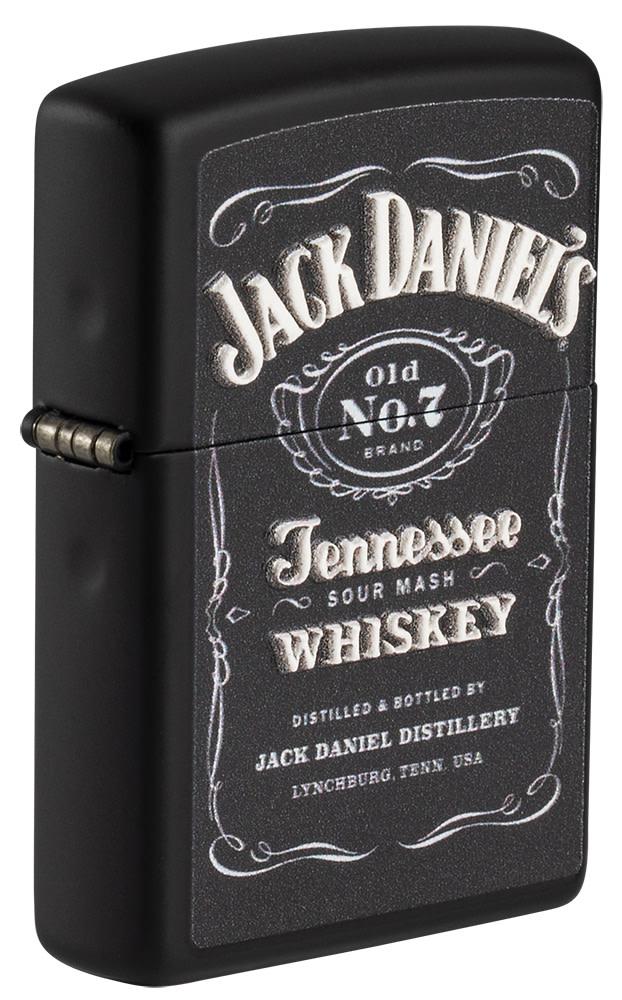 Jack Daniel's® Print Matte Windproof Lighter | Zippo