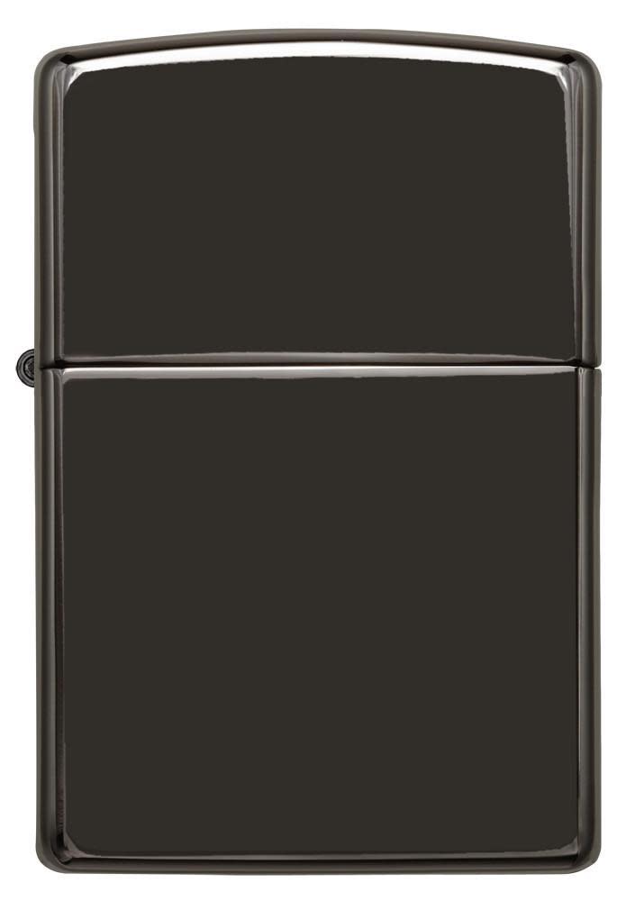 Front view of the Ebony Classic Case Lighter 