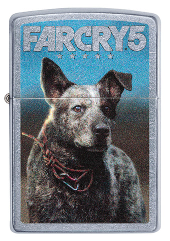 Front of Far Cry 5 Boomer Windproof Lighter