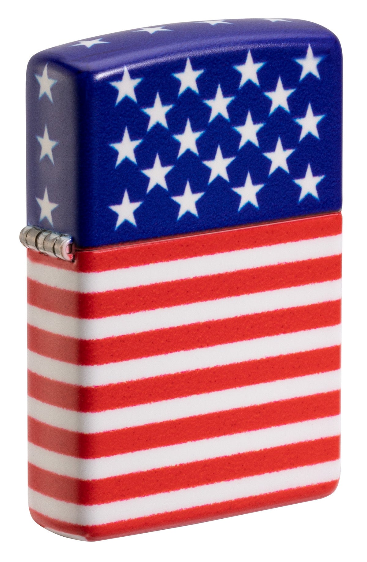 Zippo Sturmfeuerzeug – Eagle USA Flag Design, Windfest, Nachfüllbar, In Geschenkbox, Made In USA