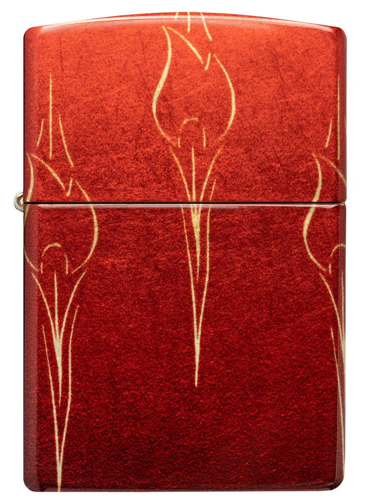Front shot of Ombre Zippo Flames 540 Fusion Windproof Lighter.