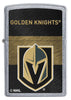 Front of NHL® Vegas Golden Knights Street Chrome™ Windproof Lighter