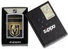 NHL® Vegas Golden Knights Street Chrome™ Windproof Lighter in its packaging