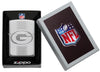 NFL Green Bay Packers Deep Carve Collectible Windproof Lighter in its packaging