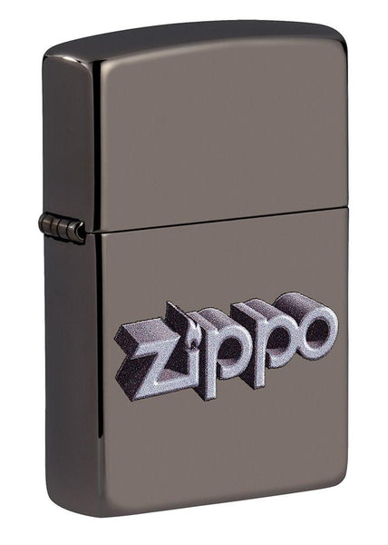 Zippo 3D Design Black Windproof Lighter | USA