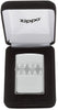 Armor® Sterling Silver Diamond Pattern Design Windproof Lighter in its packaging