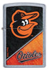 Front shot of MLB® Baltimore Orioles™ Street Chrome™ Windproof Lighter.