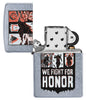 fight for honor front view open and not lit