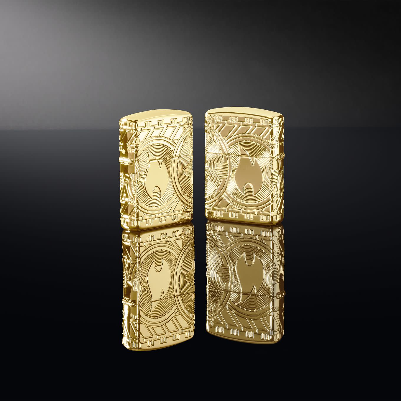 Lifestyle image of Currency Design ArmorÂ® High Polish Gold Windproof Lighter