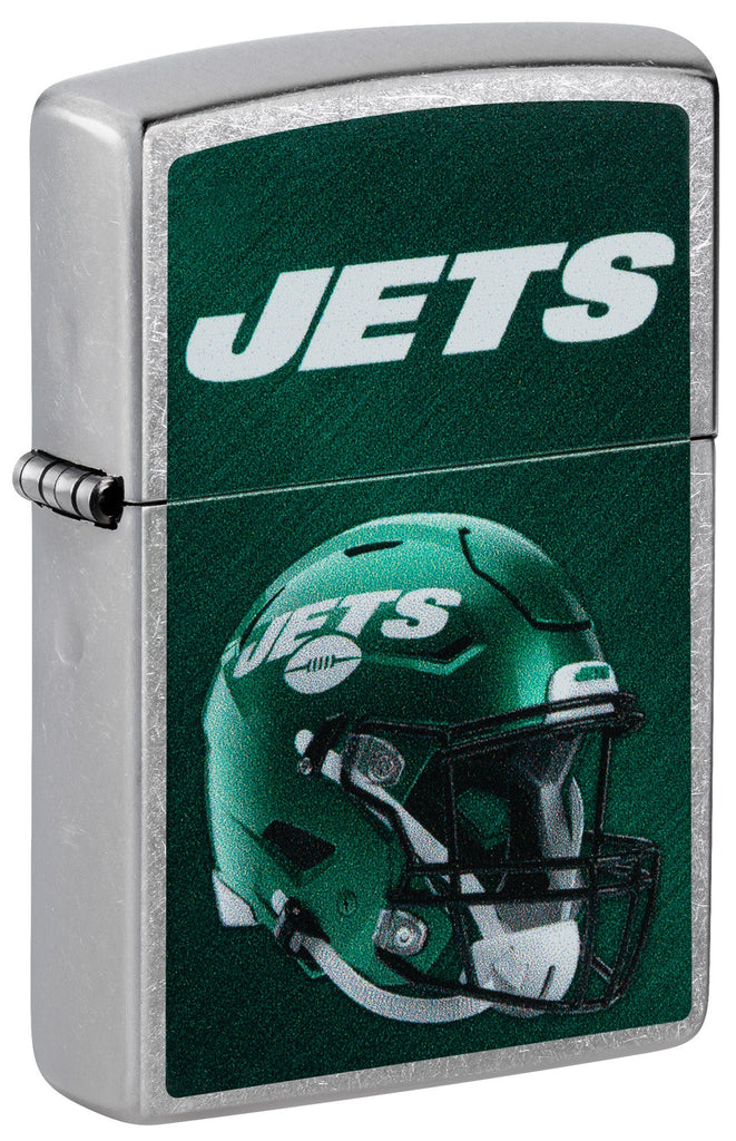 Zippo NFL New York Jets Helmet Street Chrome Windproof Lighter