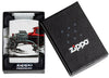 Zippo Hot Rod Design 540 Color Matte Windproof Lighter in its package.