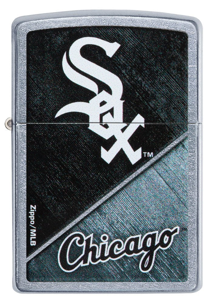MLB® Chicago White Sox™ Street Chrome™ Windproof Lighter | Zippo USA