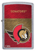 Front of NHL® Ottawa Senators Street Chrome™ Windproof Lighter