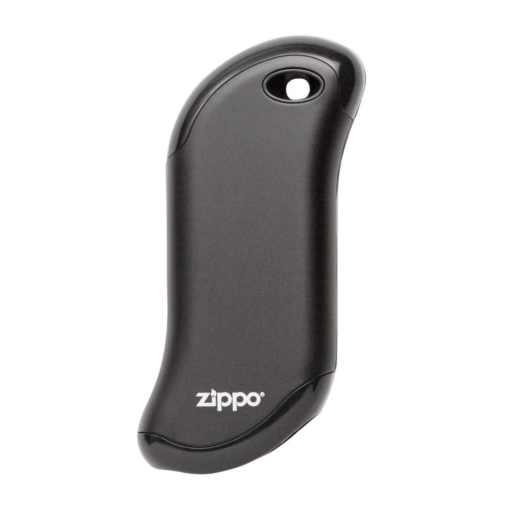 Front shot of Black HeatBankâ„¢ 9s Rechargeable Hand Warmer.