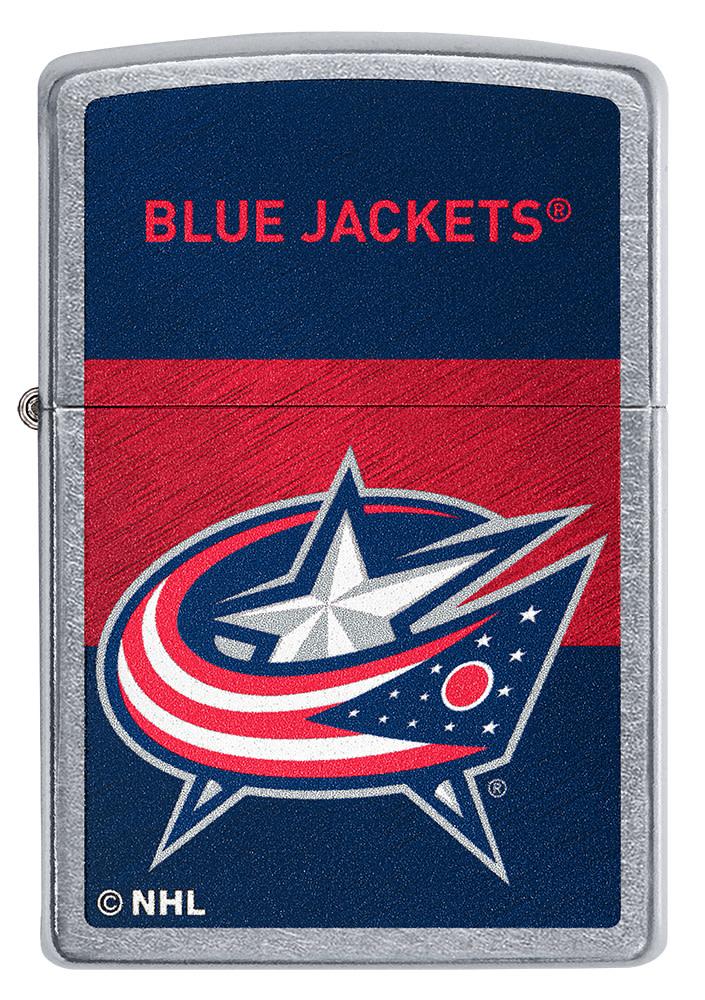 Front of NHL® Colorado Avalanche Street Chrome™ Windproof Lighter